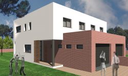 Habitatges unifamiliars adossats a Cervià de Ter